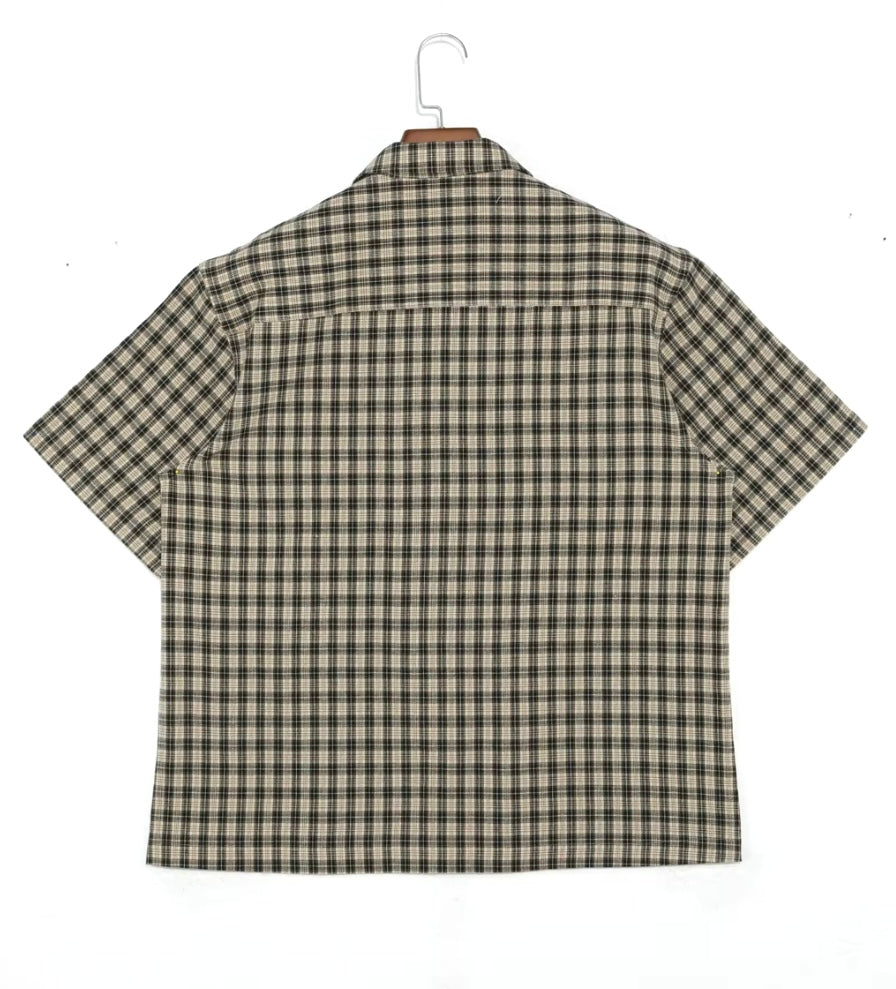 Plaid Button Up [Brown]