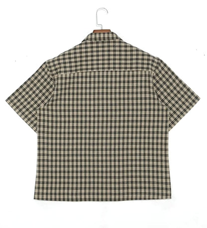 Plaid Button Up [Brown]