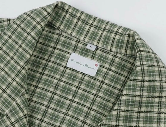 Plaid Button Up [Green]