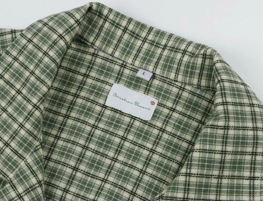 Plaid Button Up [Green]